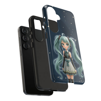 Cute Anime Phone Case, Tough Cases with Adorable Character Design, Kawaii Gift, Phone Accessories, Anime Lovers, Tech Gear