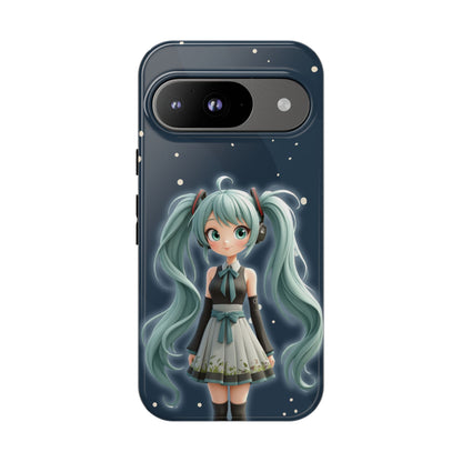 Cute Anime Phone Case, Tough Cases with Adorable Character Design, Kawaii Gift, Phone Accessories, Anime Lovers, Tech Gear