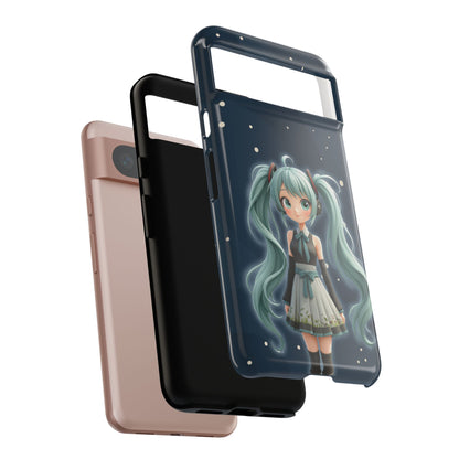 Cute Anime Phone Case, Tough Cases with Adorable Character Design, Kawaii Gift, Phone Accessories, Anime Lovers, Tech Gear