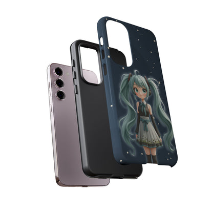 Cute Anime Phone Case, Tough Cases with Adorable Character Design, Kawaii Gift, Phone Accessories, Anime Lovers, Tech Gear