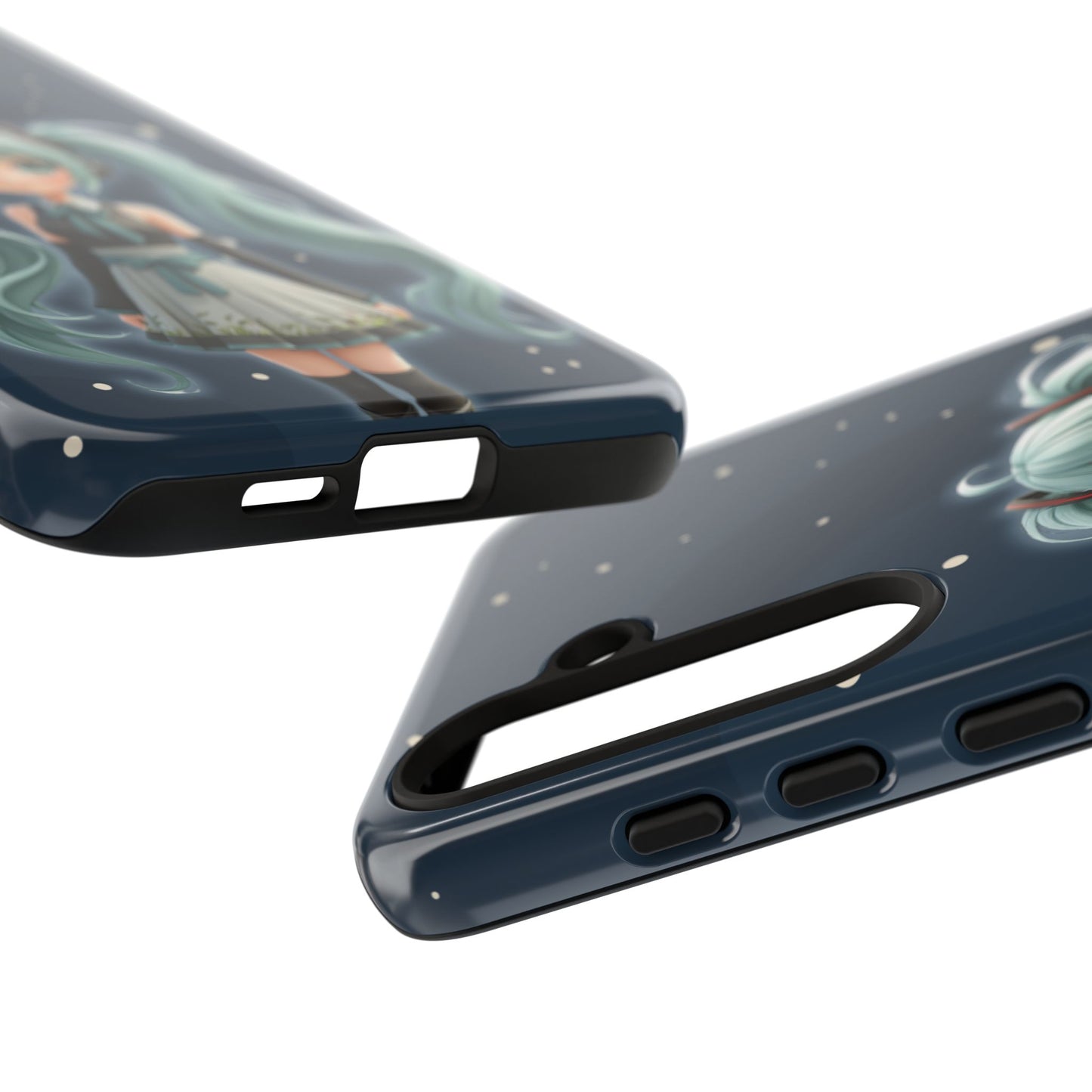 Cute Anime Phone Case, Tough Cases with Adorable Character Design, Kawaii Gift, Phone Accessories, Anime Lovers, Tech Gear