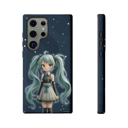 Cute Anime Phone Case, Tough Cases with Adorable Character Design, Kawaii Gift, Phone Accessories, Anime Lovers, Tech Gear