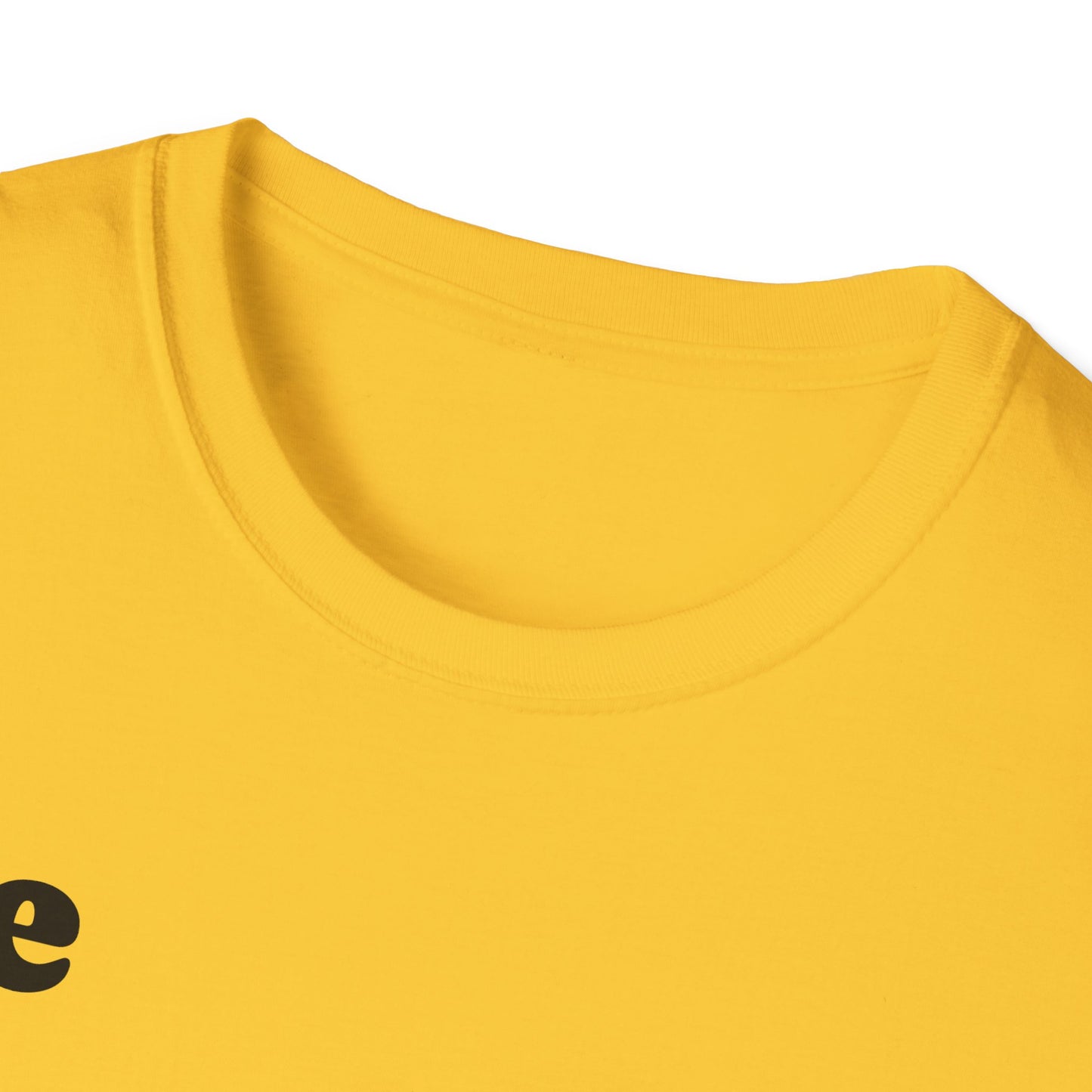 Cheerful Unisex T-Shirt - "Be Happy" and "Smile!!!" - Positive Vibes, Gift for Friends and Family, Casual Wear, Mood Booster