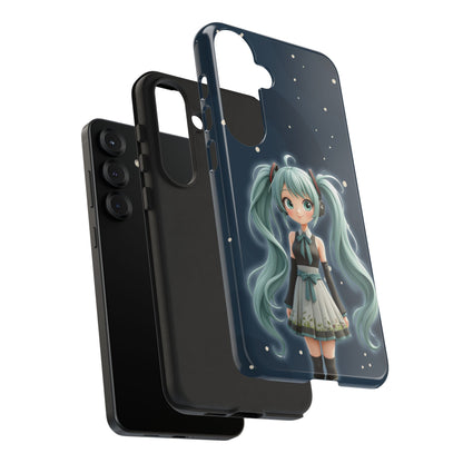 Cute Anime Phone Case, Tough Cases with Adorable Character Design, Kawaii Gift, Phone Accessories, Anime Lovers, Tech Gear