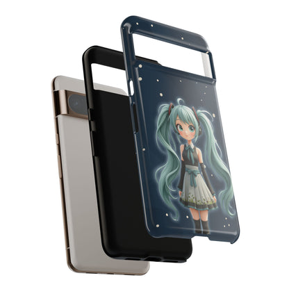 Cute Anime Phone Case, Tough Cases with Adorable Character Design, Kawaii Gift, Phone Accessories, Anime Lovers, Tech Gear