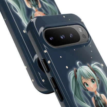Cute Anime Phone Case, Tough Cases with Adorable Character Design, Kawaii Gift, Phone Accessories, Anime Lovers, Tech Gear