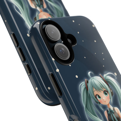 Cute Anime Phone Case, Tough Cases with Adorable Character Design, Kawaii Gift, Phone Accessories, Anime Lovers, Tech Gear