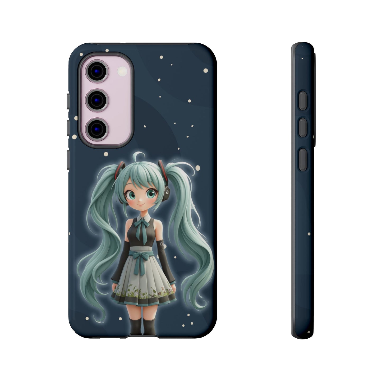 Cute Anime Phone Case, Tough Cases with Adorable Character Design, Kawaii Gift, Phone Accessories, Anime Lovers, Tech Gear