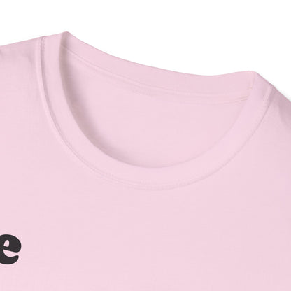 Cheerful Unisex T-Shirt - "Be Happy" and "Smile!!!" - Positive Vibes, Gift for Friends and Family, Casual Wear, Mood Booster