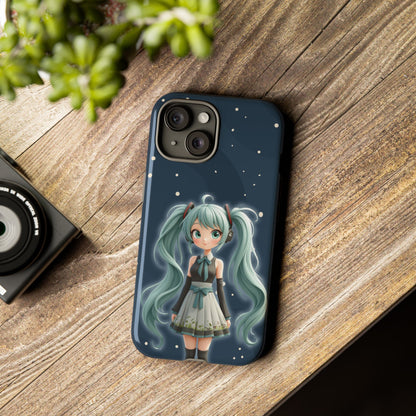 Cute Anime Phone Case, Tough Cases with Adorable Character Design, Kawaii Gift, Phone Accessories, Anime Lovers, Tech Gear