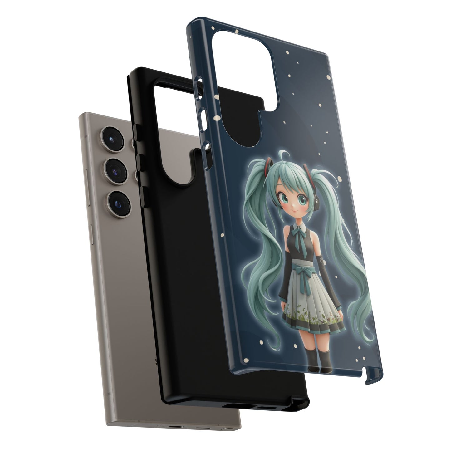 Cute Anime Phone Case, Tough Cases with Adorable Character Design, Kawaii Gift, Phone Accessories, Anime Lovers, Tech Gear