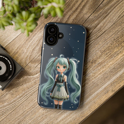 Cute Anime Phone Case, Tough Cases with Adorable Character Design, Kawaii Gift, Phone Accessories, Anime Lovers, Tech Gear