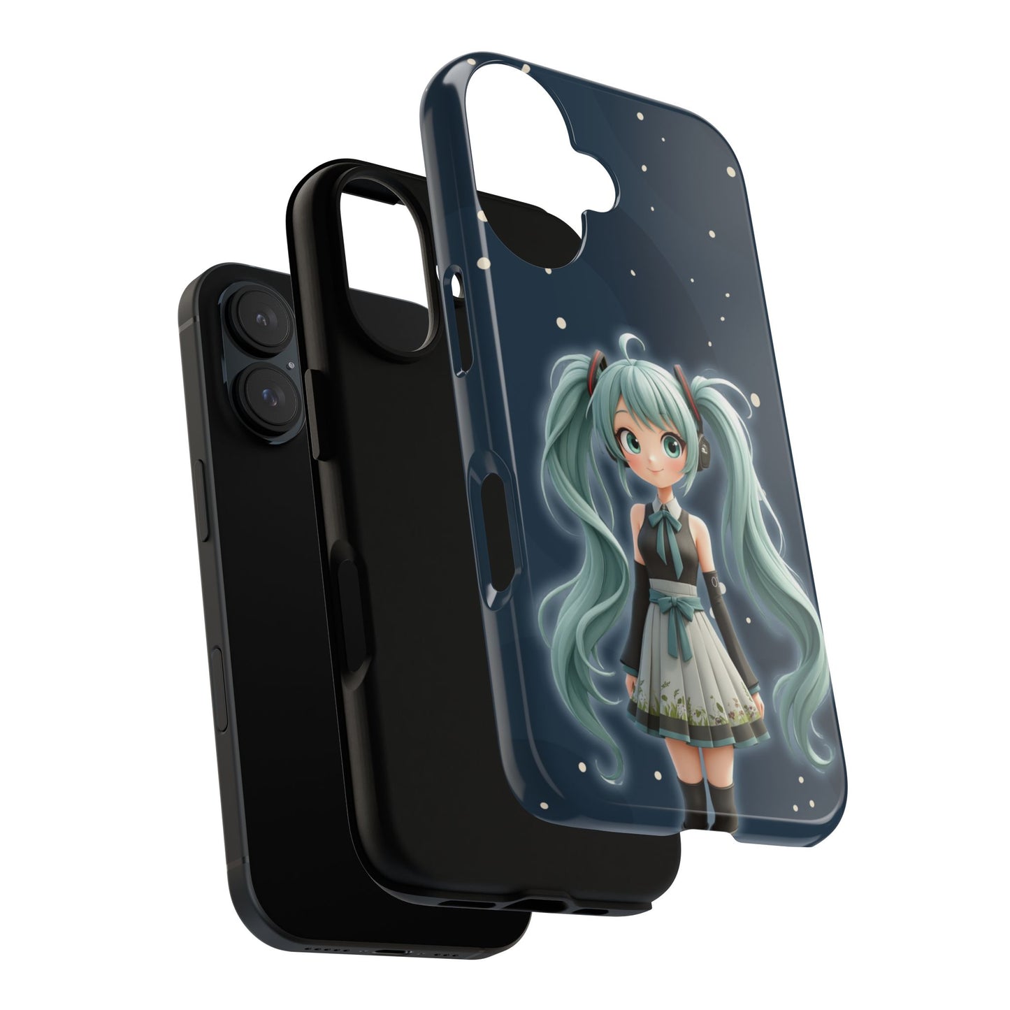 Cute Anime Phone Case, Tough Cases with Adorable Character Design, Kawaii Gift, Phone Accessories, Anime Lovers, Tech Gear