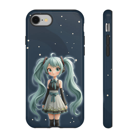 Cute Anime Phone Case, Tough Cases with Adorable Character Design, Kawaii Gift, Phone Accessories, Anime Lovers, Tech Gear