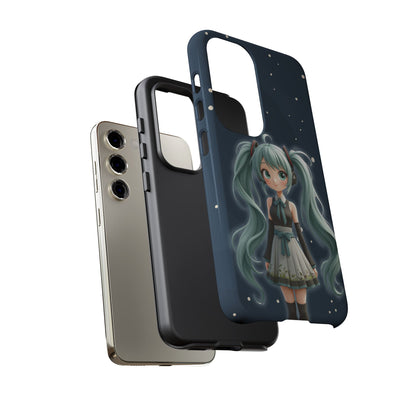Cute Anime Phone Case, Tough Cases with Adorable Character Design, Kawaii Gift, Phone Accessories, Anime Lovers, Tech Gear