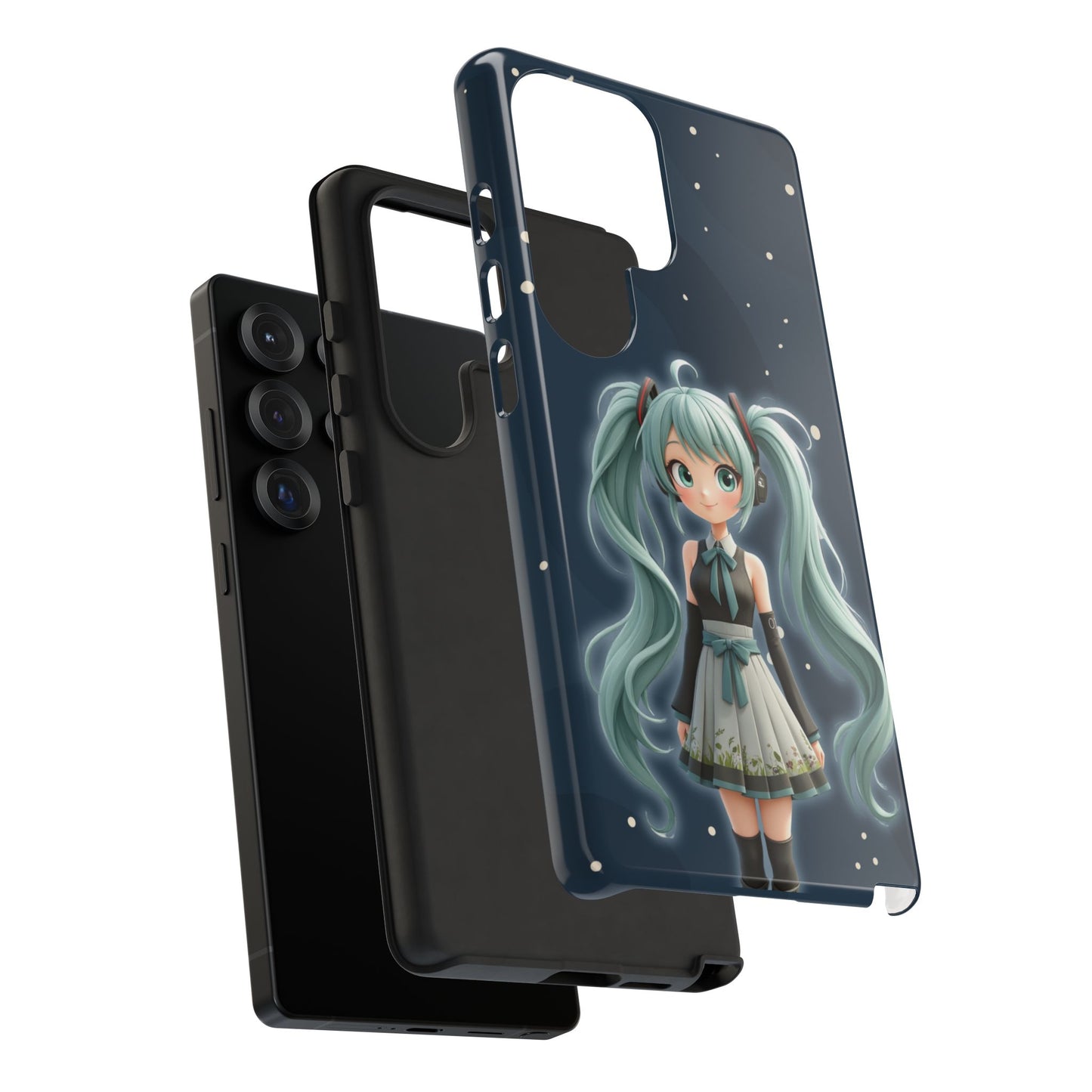 Cute Anime Phone Case, Tough Cases with Adorable Character Design, Kawaii Gift, Phone Accessories, Anime Lovers, Tech Gear