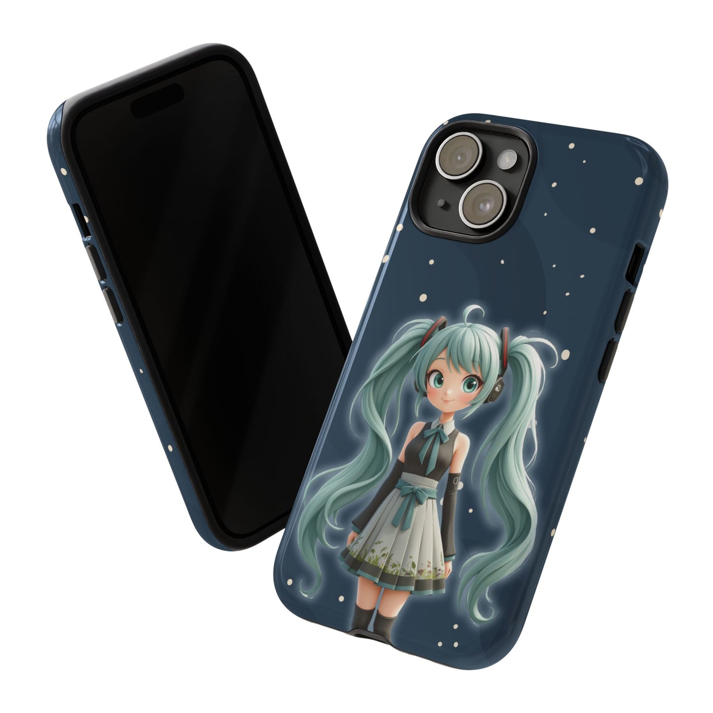 Cute Anime Phone Case, Tough Cases with Adorable Character Design, Kawaii Gift, Phone Accessories, Anime Lovers, Tech Gear