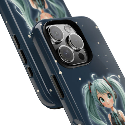 Cute Anime Phone Case, Tough Cases with Adorable Character Design, Kawaii Gift, Phone Accessories, Anime Lovers, Tech Gear