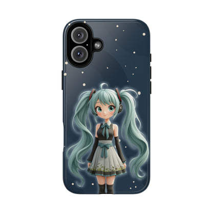 Cute Anime Phone Case, Tough Cases with Adorable Character Design, Kawaii Gift, Phone Accessories, Anime Lovers, Tech Gear