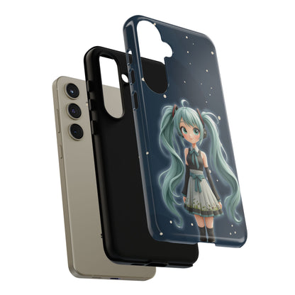 Cute Anime Phone Case, Tough Cases with Adorable Character Design, Kawaii Gift, Phone Accessories, Anime Lovers, Tech Gear