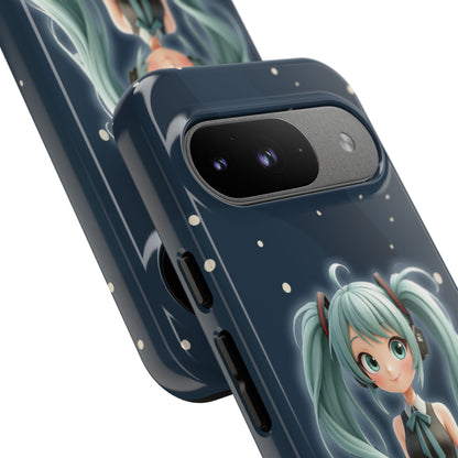 Cute Anime Phone Case, Tough Cases with Adorable Character Design, Kawaii Gift, Phone Accessories, Anime Lovers, Tech Gear