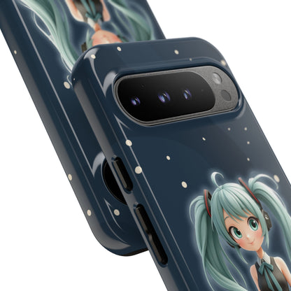 Cute Anime Phone Case, Tough Cases with Adorable Character Design, Kawaii Gift, Phone Accessories, Anime Lovers, Tech Gear