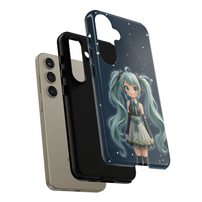 Cute Anime Phone Case, Tough Cases with Adorable Character Design, Kawaii Gift, Phone Accessories, Anime Lovers, Tech Gear