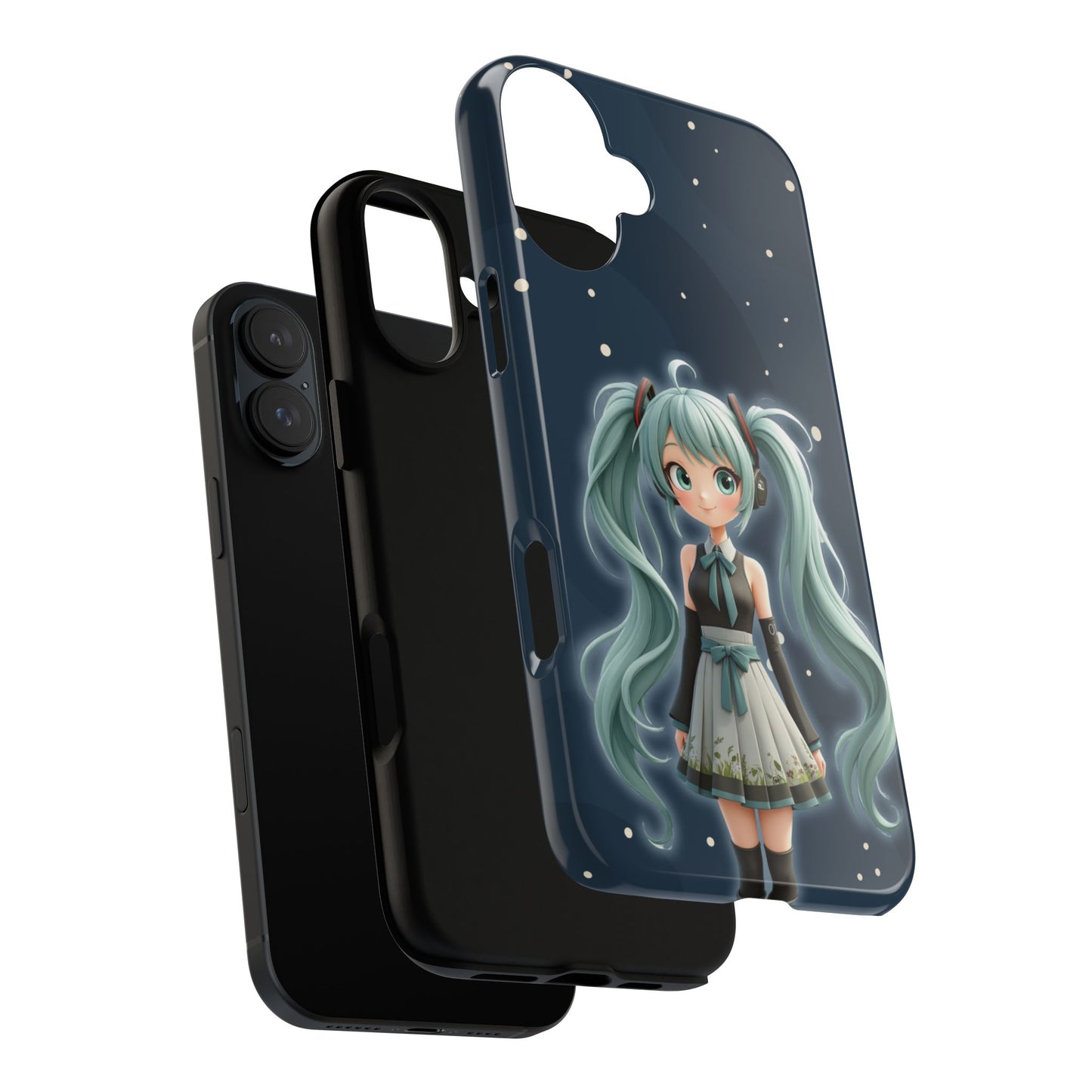 Cute Anime Phone Case, Tough Cases with Adorable Character Design, Kawaii Gift, Phone Accessories, Anime Lovers, Tech Gear