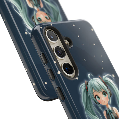 Cute Anime Phone Case, Tough Cases with Adorable Character Design, Kawaii Gift, Phone Accessories, Anime Lovers, Tech Gear