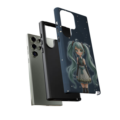 Cute Anime Phone Case, Tough Cases with Adorable Character Design, Kawaii Gift, Phone Accessories, Anime Lovers, Tech Gear