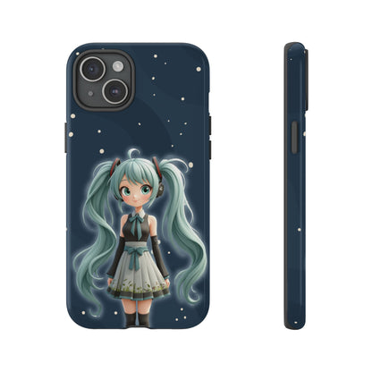 Cute Anime Phone Case, Tough Cases with Adorable Character Design, Kawaii Gift, Phone Accessories, Anime Lovers, Tech Gear